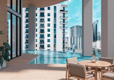 Season One Brickell Miami Pool Deck