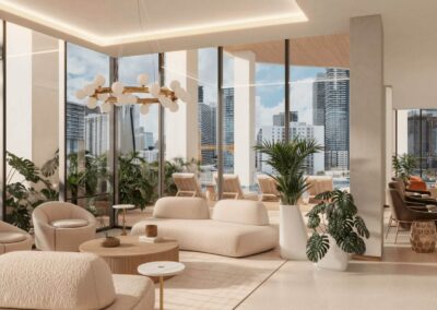 Season One Brickell Miami Lobby